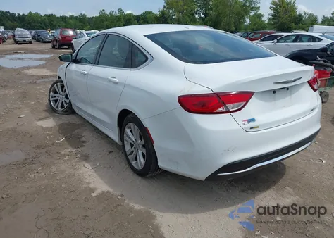 2016 Chrysler 200 Limited z USA, uszkodzony, nr VIN 1C3CCCAB1GN131736